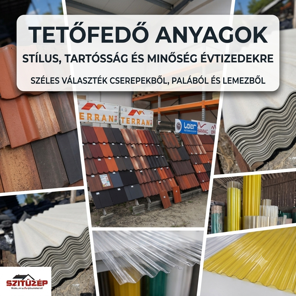 Tetőfedő anyagok